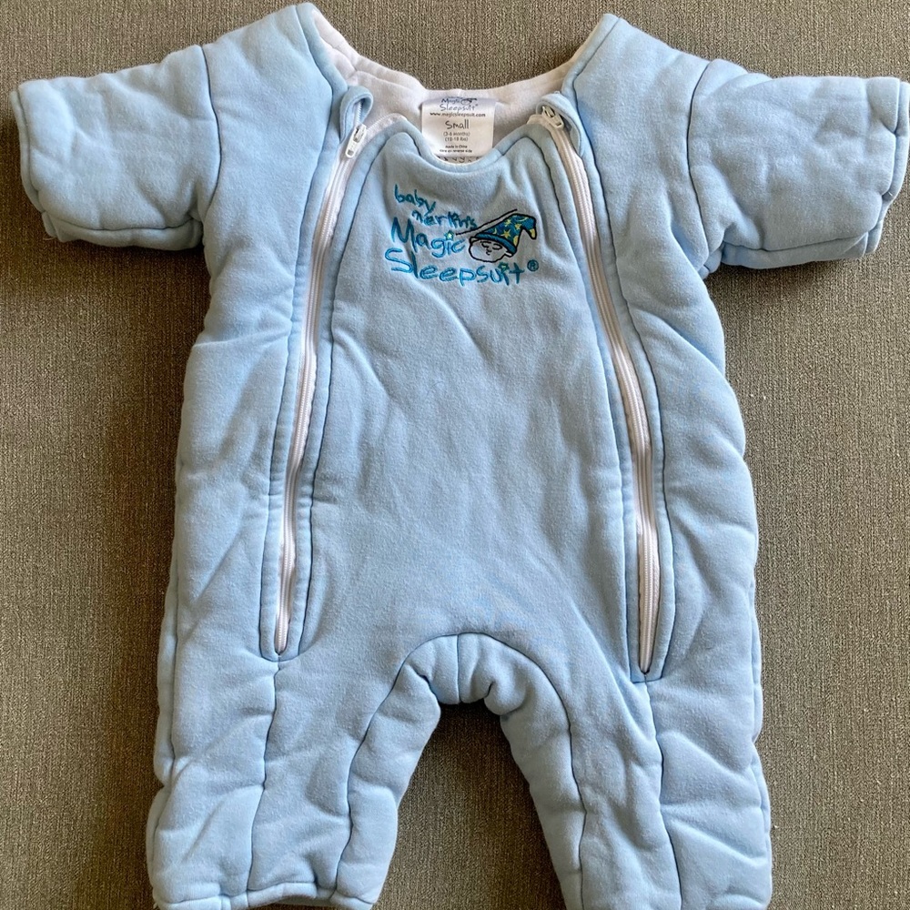 Size Small Baby Merlin Sleepsuit